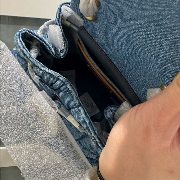 NWT Coach tabby backpack denim - Picture 5 of 11